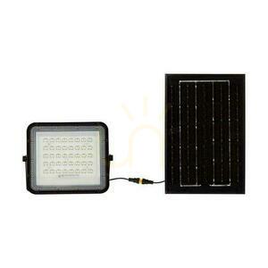 V-TAC 6W-os napelemes LED projektor távirányító, AUTO, időzítő, IP65 Fekete VT-40W 4000K 400lm small 0