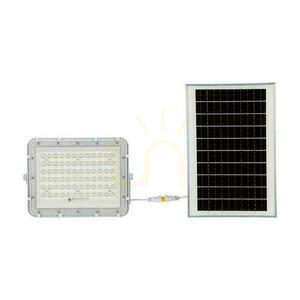 V-TAC 15W-os napelemes LED projektor távirányító, AUTO, időzítő, IP65 fehér VT-120W-W 4000K 1200lm. 0 V-TAC 15W-os napelemes LED projektor távirányító, AUTO, időzítő, IP65 fehér VT-120W-W 4000K 1200lm. small 0