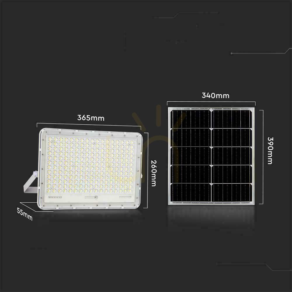 Előadás V-TAC 30W-os napelemes LED projektor távirányító, AUTO, időzítő, IP65 fehér VT-240W-W 6400K 2600lm 6400K 2600lm V-TAC 30W-os napelemes LED projektor távirányító, AUTO, időzítő, IP65 fehér VT-240W-W 6400K 2600lm 6400K 2600lm