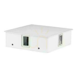V-TAC 4W LED fali lámpatest IP65 fehér négyzet VT-704 3000K 428lm 5 V-TAC 4W LED fali lámpatest IP65 fehér négyzet VT-704 3000K 428lm small 5