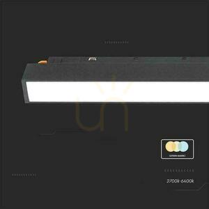 SMART 48V V-TAC 12W LED CCT 90st SMART WiFi TRACKLIGHT busz lámpatest Fekete VT-3612 2700K-6400K 1200lm 3 év garancia 3 év garancia 4 SMART 48V V-TAC 12W LED CCT 90st SMART WiFi TRACKLIGHT busz lámpatest Fekete VT-3612 2700K-6400K 1200lm 3 év garancia 3 év garancia small 4