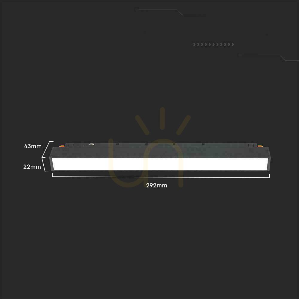 Kilátás SMART 48V V-TAC 12W LED CCT 90st SMART WiFi TRACKLIGHT busz lámpatest Fekete VT-3612 2700K-6400K 1200lm 3 év garancia 3 év garancia SMART 48V V-TAC 12W LED CCT 90st SMART WiFi TRACKLIGHT busz lámpatest Fekete VT-3612 2700K-6400K 1200lm 3 év garancia 3 év garancia