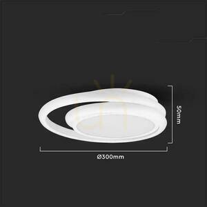 Plafond V-TAC 24W LED 3in1 Fehér kerek fi.31cm VT-7783 4000K 2560lm small 1