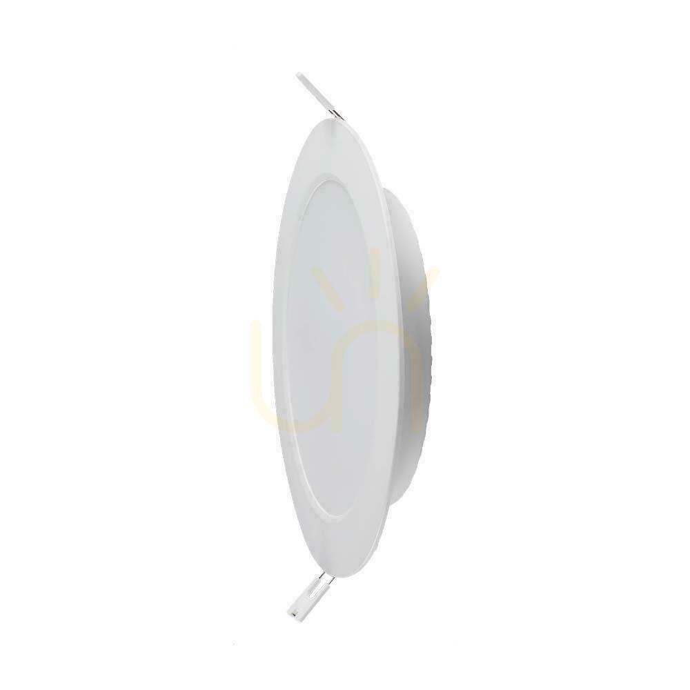 Jelölje be V-TAC süllyesztett LED Panel Premium Downlight 24W Round fi300 VT-61024 3000K 2500lm. V-TAC süllyesztett LED Panel Premium Downlight 24W Round fi300 VT-61024 3000K 2500lm.