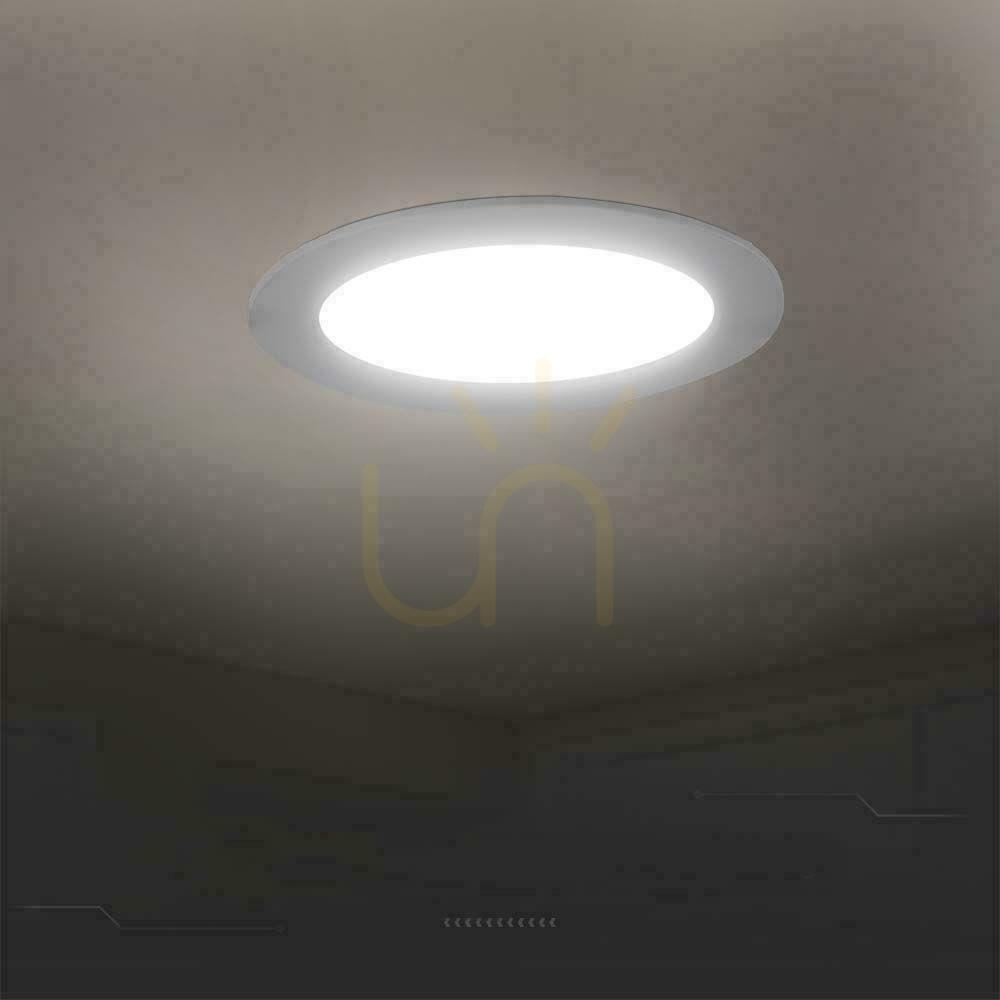 Kijelző V-TAC süllyesztett LED Panel Premium Downlight 24W Round fi300 VT-61024 4000K 2640lm. V-TAC süllyesztett LED Panel Premium Downlight 24W Round fi300 VT-61024 4000K 2640lm.
