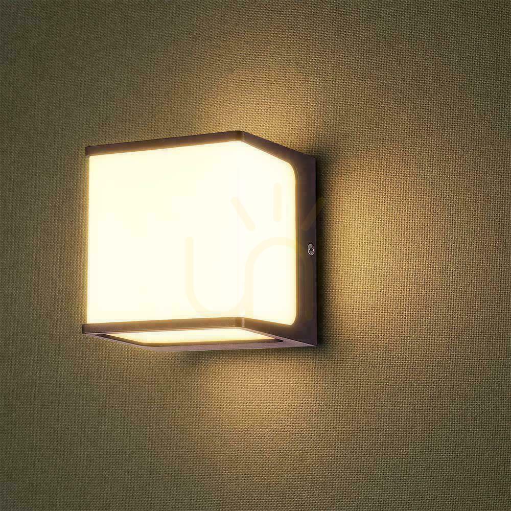 Jelölje be V-TAC VT-708 barna LED kültéri fali lámpatest 8 W 4000 K IP65 V-TAC VT-708 barna LED kültéri fali lámpatest 8 W 4000 K IP65