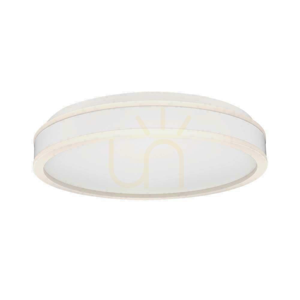 Jelölje be Plafond V-TAC 38W LED 3in1 fehér kerek fi.40cm VT-7757 4000K 4050lm Plafond V-TAC 38W LED 3in1 fehér kerek fi.40cm VT-7757 4000K 4050lm