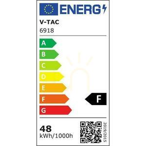 V-TAC VT-7758 fehér négyzet LED mennyezeti lámpa 48 W 4000 K 50 cm 6918 small 4