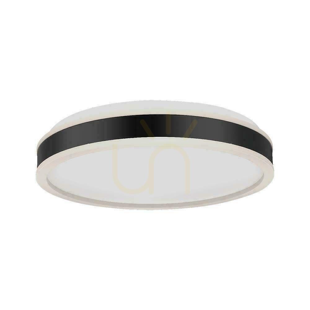 Jelölje be Plafond V-TAC 24W LED 3in1 Fekete kerek fi.45cm VT-7780 4000K 2500lm Plafond V-TAC 24W LED 3in1 Fekete kerek fi.45cm VT-7780 4000K 2500lm