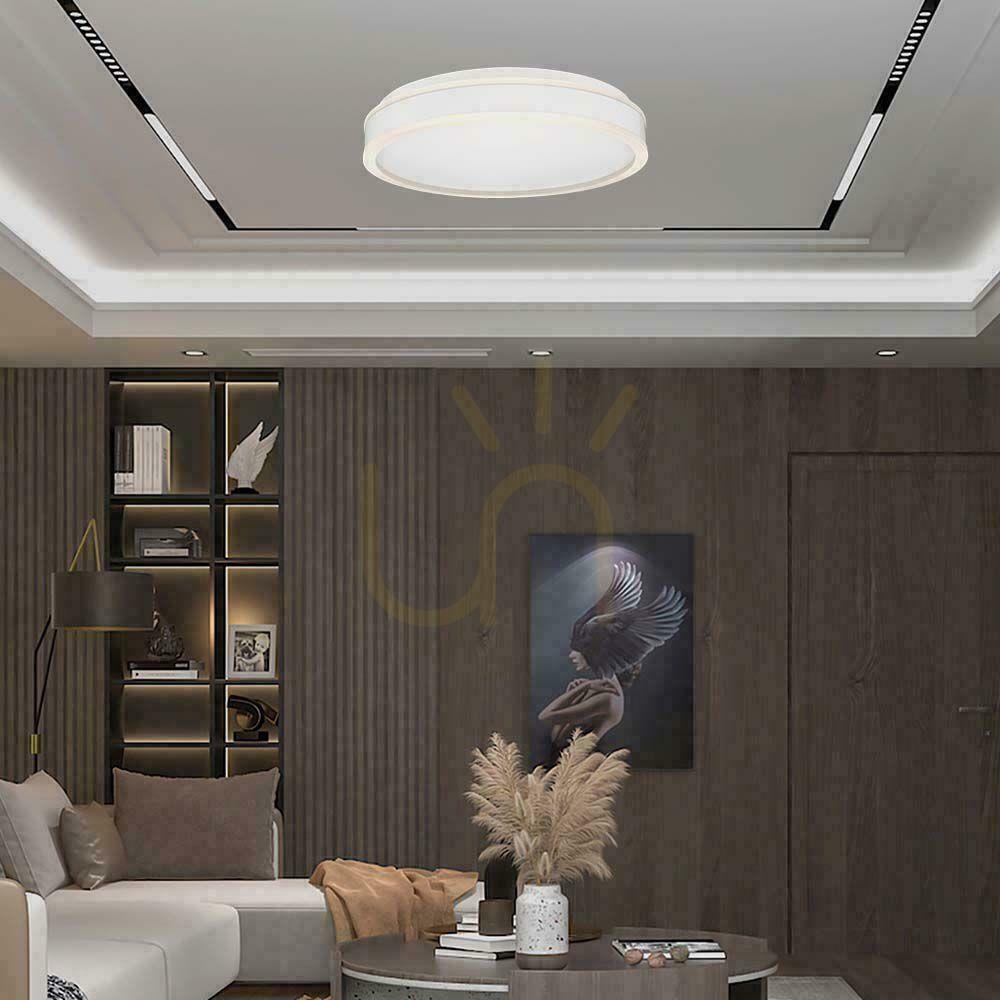 Előnézet Plafond V-TAC 24W LED 3in1 fehér kerek fi.45cm VT-7780 4000K 2500lm Plafond V-TAC 24W LED 3in1 fehér kerek fi.45cm VT-7780 4000K 2500lm