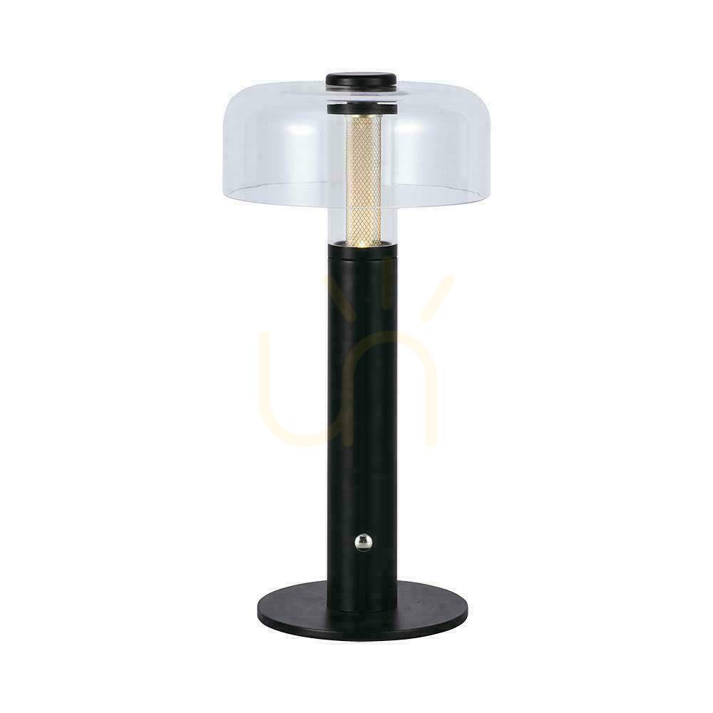 Jelölje be V-TAC 1W LED éjjeliszekrény asztali lámpa 30cm USB töltés Dimmelhető fekete VT-1049 3000K 100lm V-TAC 1W LED éjjeliszekrény asztali lámpa 30cm USB töltés Dimmelhető fekete VT-1049 3000K 100lm