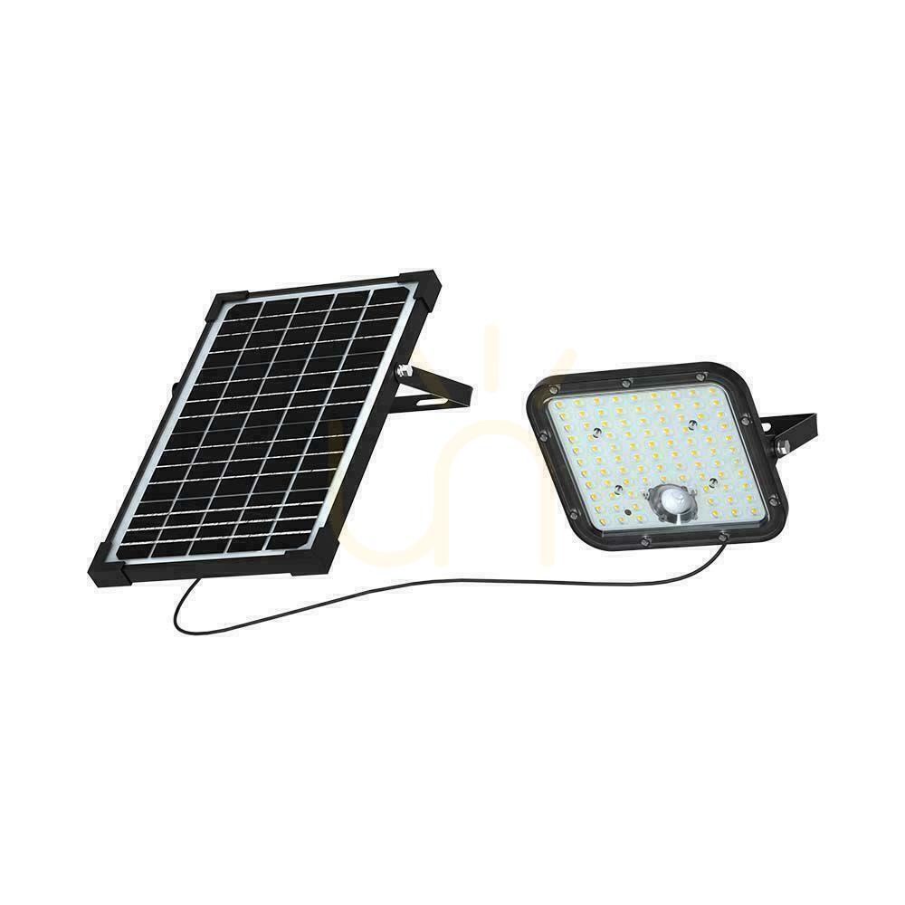Kijelző V-TAC 30W IP65 napelemes LED projektor, távoli időzítő, LiFePo 6.4V 6000mA fekete VT-432 6400K 4800lm 3 év garancia 3 év garancia V-TAC 30W IP65 napelemes LED projektor, távoli időzítő, LiFePo 6.4V 6000mA fekete VT-432 6400K 4800lm 3 év garancia 3 év garancia