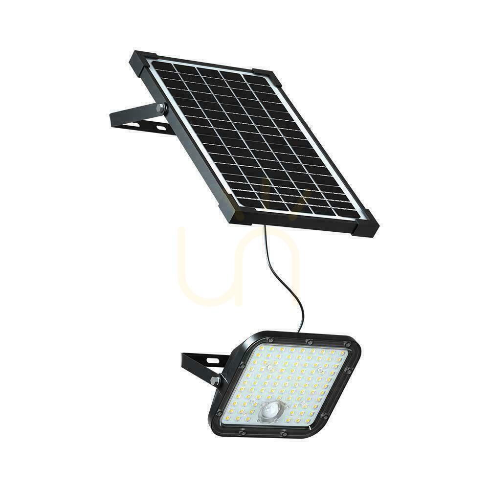 Kijelző V-TAC 30W IP65 napelemes LED projektor, távoli időzítő, LiFePo 6.4V 6000mA fekete VT-432 6400K 4800lm 3 év garancia 3 év garancia V-TAC 30W IP65 napelemes LED projektor, távoli időzítő, LiFePo 6.4V 6000mA fekete VT-432 6400K 4800lm 3 év garancia 3 év garancia