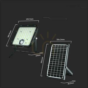 V-TAC 30W IP65 napelemes LED projektor, távoli időzítő, LiFePo 6.4V 6000mA fekete VT-432 6400K 4800lm 3 év garancia 3 év garancia 5 V-TAC 30W IP65 napelemes LED projektor, távoli időzítő, LiFePo 6.4V 6000mA fekete VT-432 6400K 4800lm 3 év garancia 3 év garancia small 5