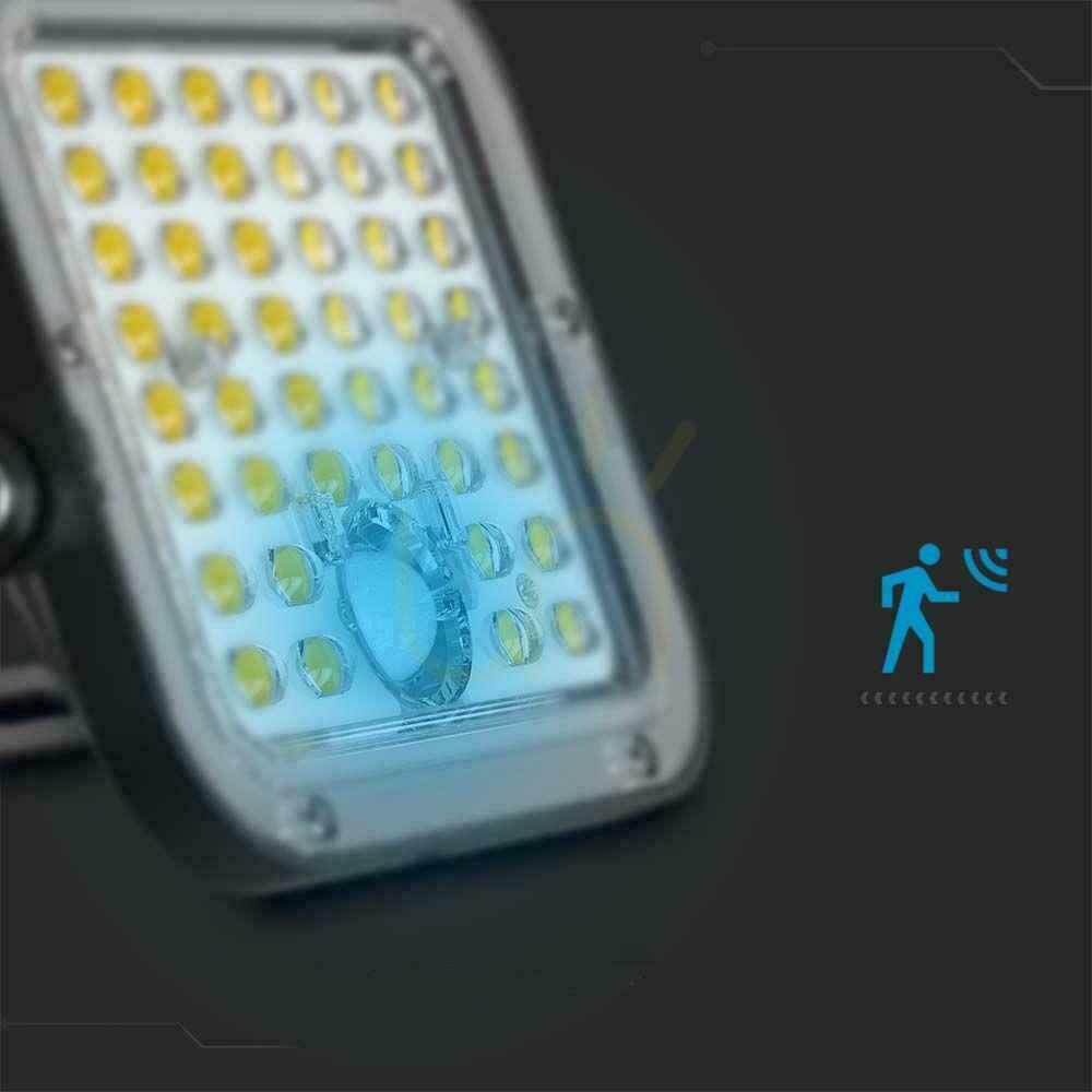 Előadás V-TAC 30W IP65 napelemes LED projektor, távoli időzítő, LiFePo 6.4V 6000mA fekete VT-432 6400K 4800lm 3 év garancia 3 év garancia V-TAC 30W IP65 napelemes LED projektor, távoli időzítő, LiFePo 6.4V 6000mA fekete VT-432 6400K 4800lm 3 év garancia 3 év garancia
