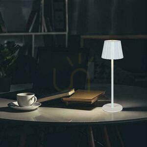 V-TAC VT-1028-W LED asztali lámpa 1,5 W fehér USB-C 37 cm small 7