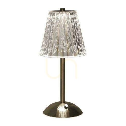 Jelölje be V-TAC 3W LED 29cm-es asztali éjszakai lámpa USB töltés Dimmelhető homokbarna VT-1033 3000K-6000K 210lm 3000K-6000K 210lm