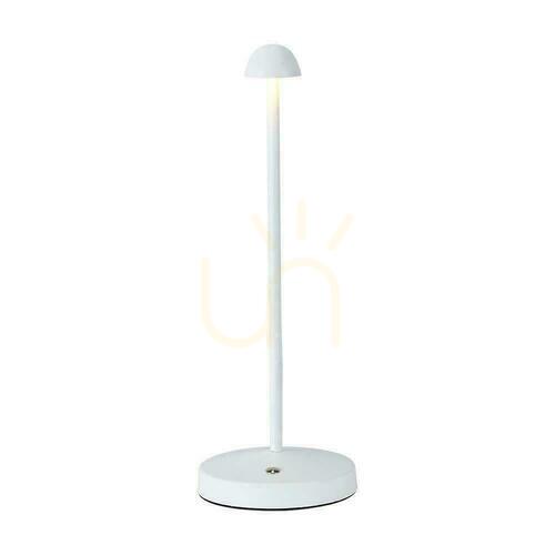 Jelölje be V-TAC VT-1073 LED asztali lámpa, 1,6 W, fehér, fényerőszabályozható, akkumulátoros