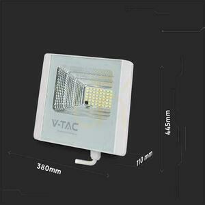 V-TAC Solar LED projektor 50W fehér IP65, távirányító, időzítő VT-300W 4000K 4200lm 4 V-TAC Solar LED projektor 50W fehér IP65, távirányító, időzítő VT-300W 4000K 4200lm small 4