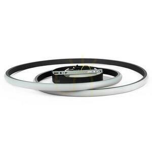 V-TAC 48W-os LED dimmelhető mennyezeti lámpatest Fekete VT-7911 3000K 5150lm. small 2