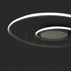 V-TAC 48W-os LED dimmelhető mennyezeti lámpatest Fekete VT-7911 3000K 5150lm. small 9