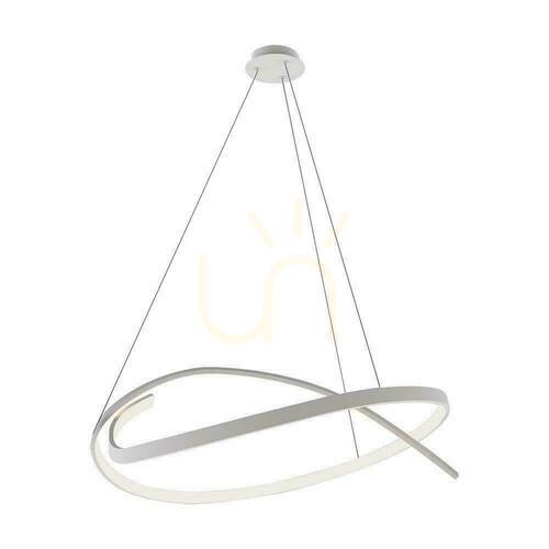 Jelölje be V-TAC 48W LED-es függesztett lámpatest Dimmelhető fehér VT-7916 3000K 5150lm
