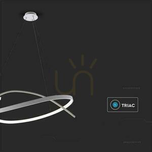 V-TAC 48W LED-es függesztett lámpatest Dimmelhető fehér VT-7916 4000K 5150lm small 2
