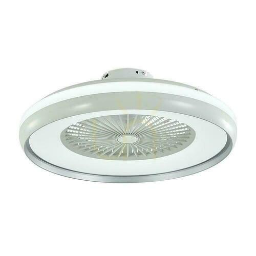 Jelölje be V-TAC 45W LED Pilot RF CCT CCT mennyezeti ventilátor szürke VT-5022 3000lm