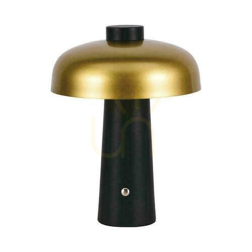Jelölje be V-TAC 3W LED éjjeliszekrény asztali lámpa 24cm USB töltés Dimmelhető arany VT-1050 3000K-6000K 200lm