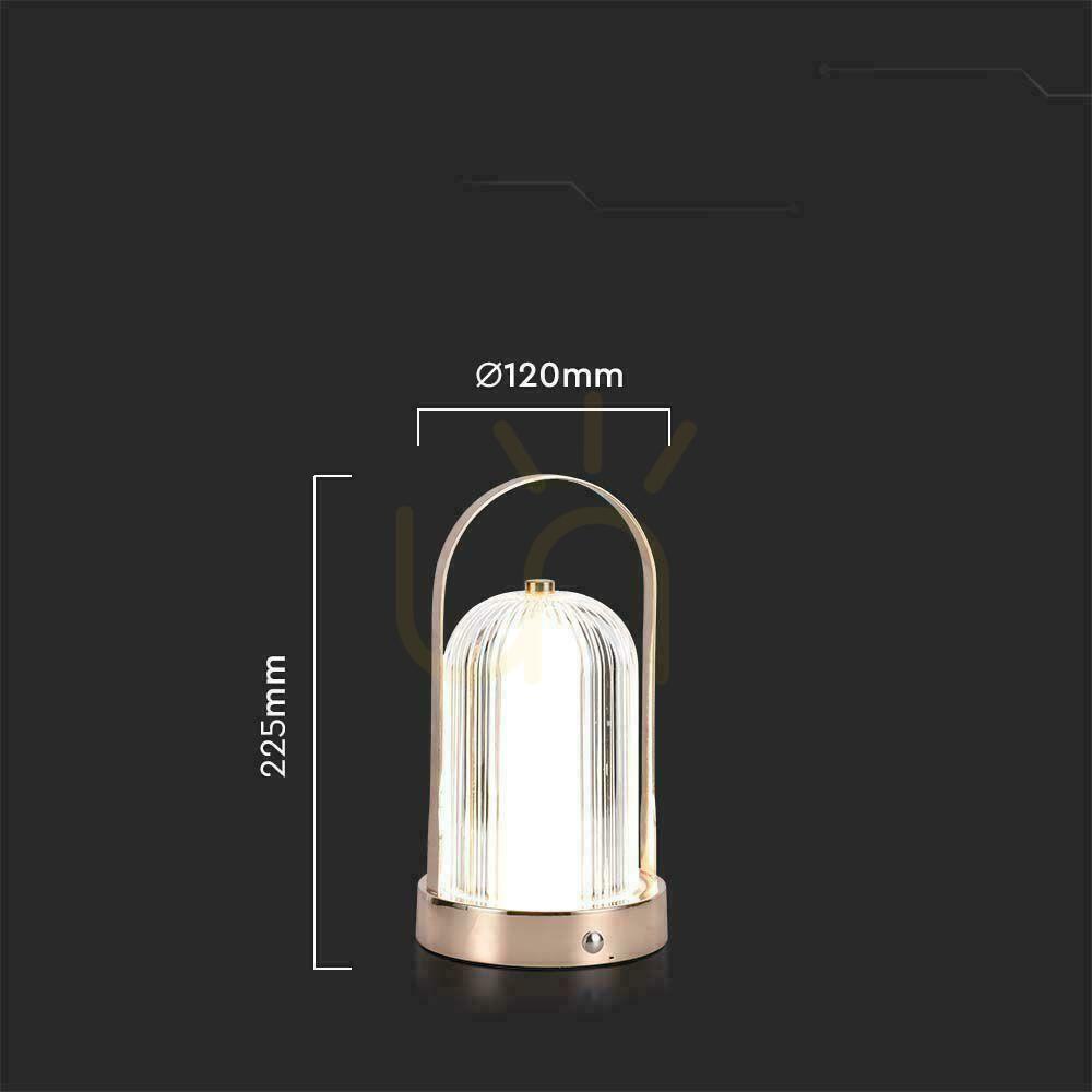 Előadás V-TAC 1W LED éjjeliszekrény asztali lámpa 22cm USB töltés Dimmelhető arany VT-1057 3000K-6000K 55lm V-TAC 1W LED éjjeliszekrény asztali lámpa 22cm USB töltés Dimmelhető arany VT-1057 3000K-6000K 55lm