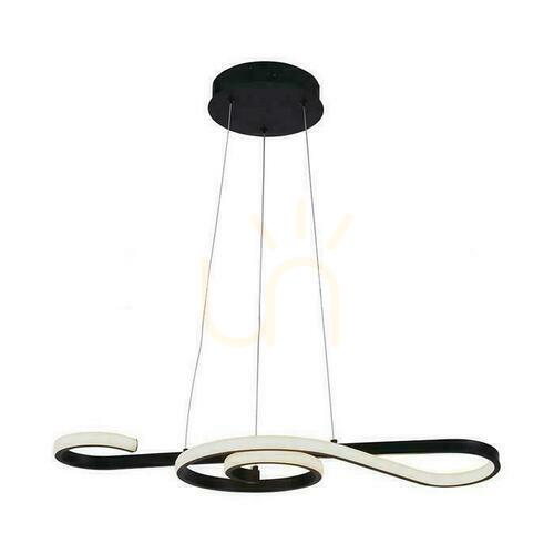 Jelölje be V-TAC 18W LED függesztett lámpatest Fekete VT-7817 3000K 2260lm