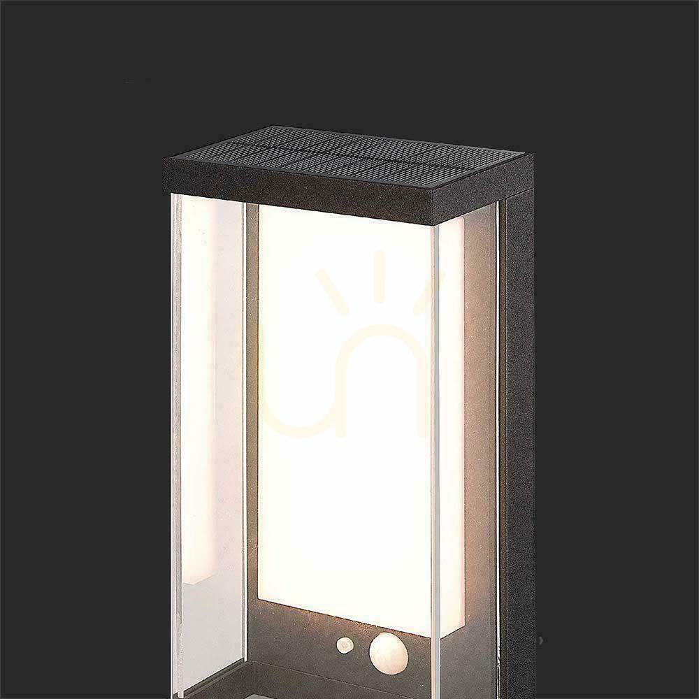 Előnézet V-TAC 1W LED mozgásérzékelő IP65 fekete VT-1193 3000K 95lm napelemes fali kerti fali lámpa. V-TAC 1W LED mozgásérzékelő IP65 fekete VT-1193 3000K 95lm napelemes fali kerti fali lámpa.