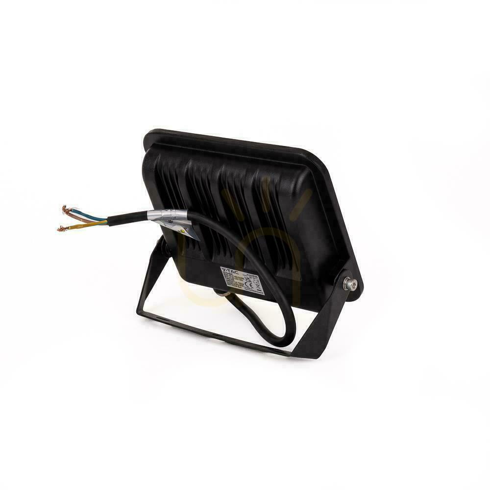 Kilátás V-TAC LED projektor 50W 185Lm/W Fekete VT-4456 4000K 9250lm V-TAC LED projektor 50W 185Lm/W Fekete VT-4456 4000K 9250lm