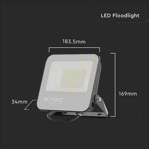 V-TAC LED projektor 50W 185Lm/W Fekete VT-4456 6500K 9250lm 4 V-TAC LED projektor 50W 185Lm/W Fekete VT-4456 6500K 9250lm small 4