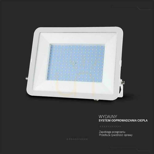 Jelölje be V-TAC 300W SAMSUNG CHIP PRO-S fehér VT-44300 6500K 26390lm LED projektor 5 év garancia