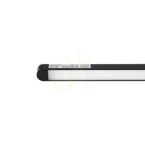 Jelölje be Lineáris lámpatest 48V mágneses sínhez V-TAC VT-42022 LED 22W 2500 lm 3000K 81° fekete 61,5 cm