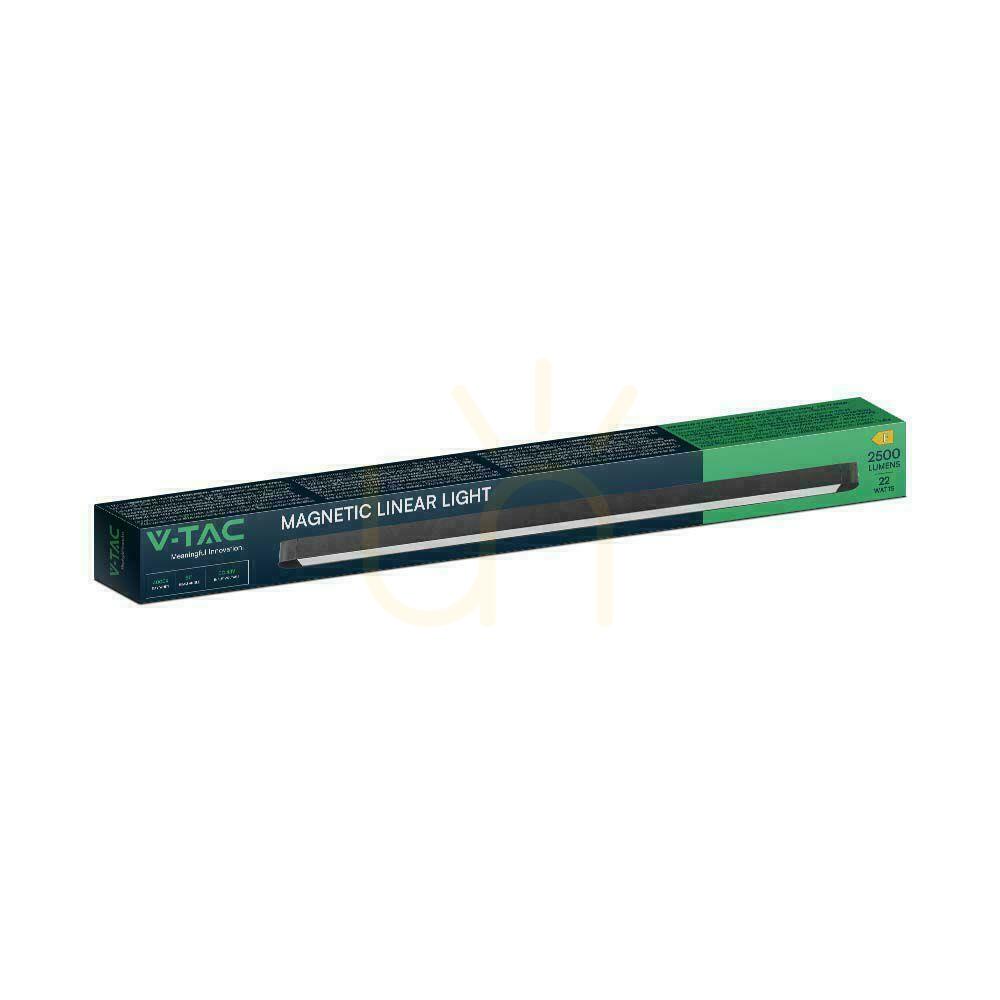 Kijelző Lámpatest mágneses buszrendszer 48V V-TAC 22W LED 81st VT-42022 3000K 2500lm 3 év garancia 3 év garancia Lámpatest mágneses buszrendszer 48V V-TAC 22W LED 81st VT-42022 3000K 2500lm 3 év garancia 3 év garancia