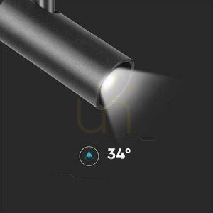 Lámpatest projektor mágneses sínrendszer 48V V-TAC 20W LED 34st VT-4221 6400K 2200lm 3 év garancia 3 év garancia small 7