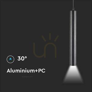 48V V-TAC 15W LED 30st fekete VT-4214 6400K 1600lm mágneses sínfelfüggesztő lámpatest 3 év garancia 3 év garancia small 5