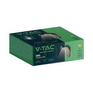 V-TAC 5W falra szerelhető fekete IP65 VT-1180 3000K+4000K 600lm fali lámpa. 2 V-TAC 5W falra szerelhető fekete IP65 VT-1180 3000K+4000K 600lm fali lámpa. small 2
