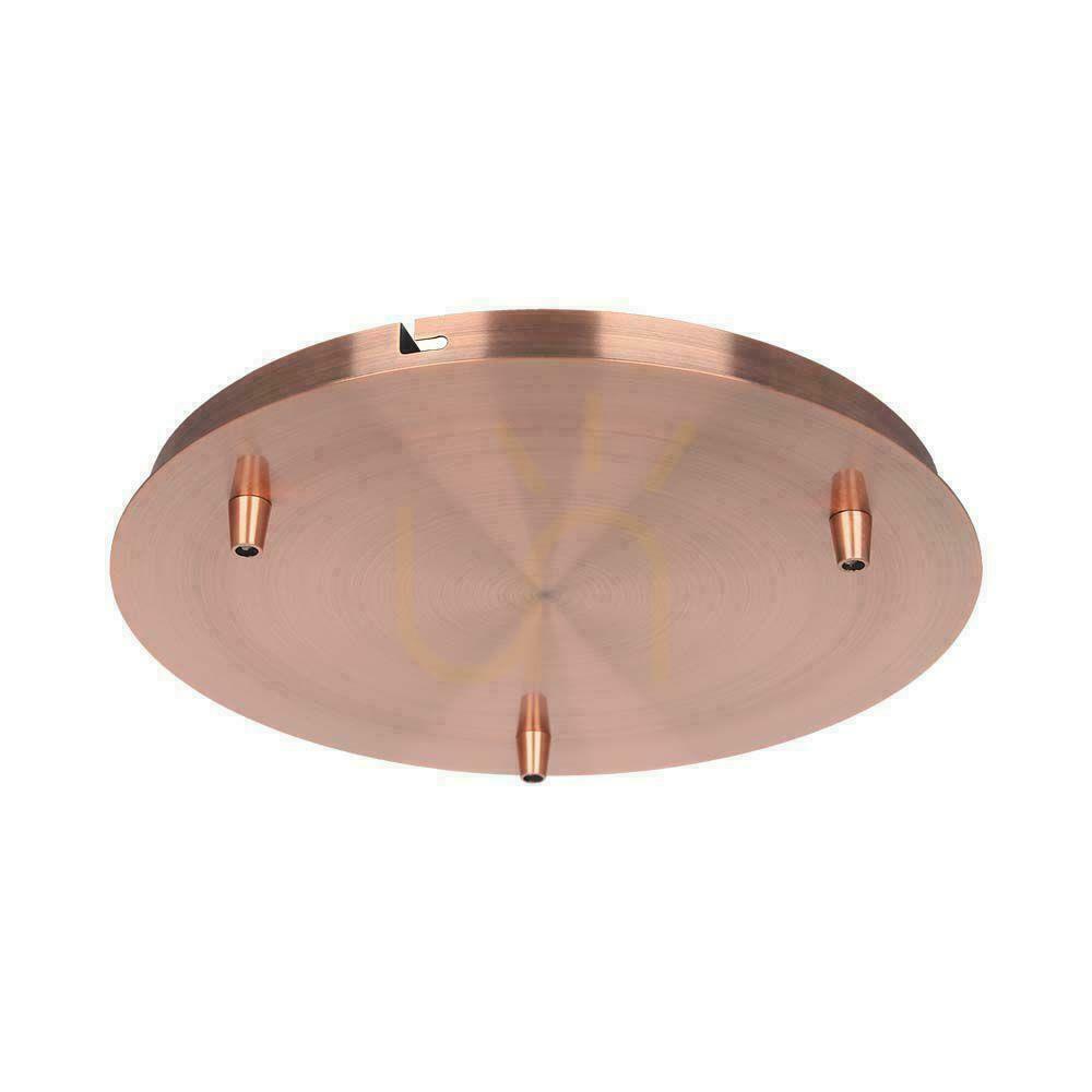 Jelölje be V-TAC hármas mennyezeti rozetták 300x25mm Réz V-TAC hármas mennyezeti rozetták 300x25mm Réz