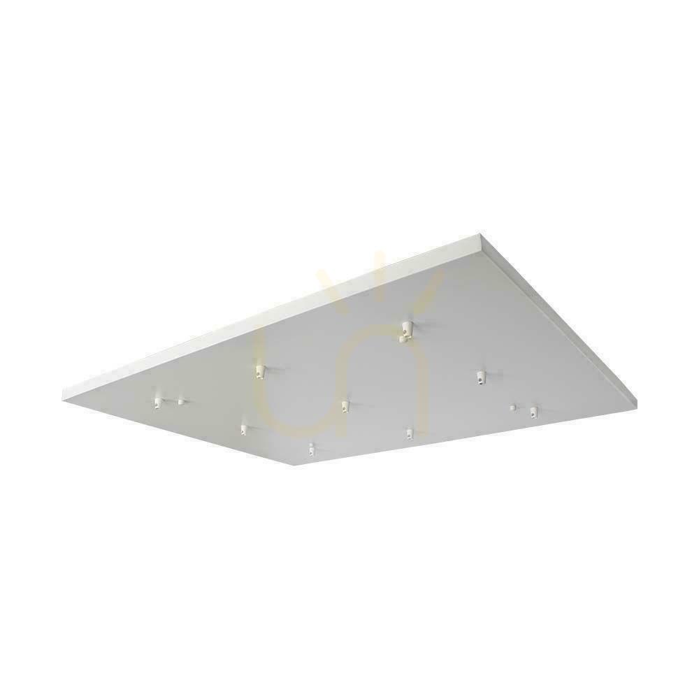 Jelölje be Mennyezeti rozetták 9x V-TAC 800x600x20mm matt fehér Mennyezeti rozetták 9x V-TAC 800x600x20mm matt fehér