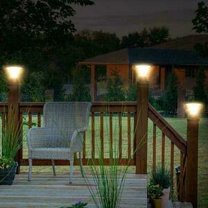 V-TAC 15W LED Solar Garden Pole IP65 CCT mozgásérzékelő fekete 26cm VT-426 6000K + 4000K 2200lm 3 év garancia 3 év garancia small 5