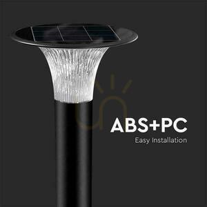 V-TAC 15W LED Solar Garden Pole IP65 CCT mozgásérzékelő fekete 88cm VT-413 6000K + 4000K 2200lm 3 év garancia 3 év garancia 1 V-TAC 15W LED Solar Garden Pole IP65 CCT mozgásérzékelő fekete 88cm VT-413 6000K + 4000K 2200lm 3 év garancia 3 év garancia small 1