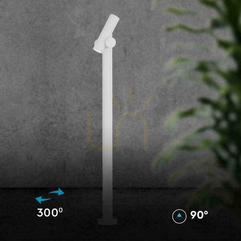 Kijelző V-TAC 4W LED kerti oszlop 100CM fehér IP44 VT-1187 4000K 390lm. V-TAC 4W LED kerti oszlop 100CM fehér IP44 VT-1187 4000K 390lm.