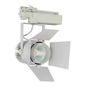 V-TAC VT-433-W sínes spotlámpa 33 W LED Samsung COB 3 fázisú fehér 3000 K 2640 lm CRI 90+ small 1