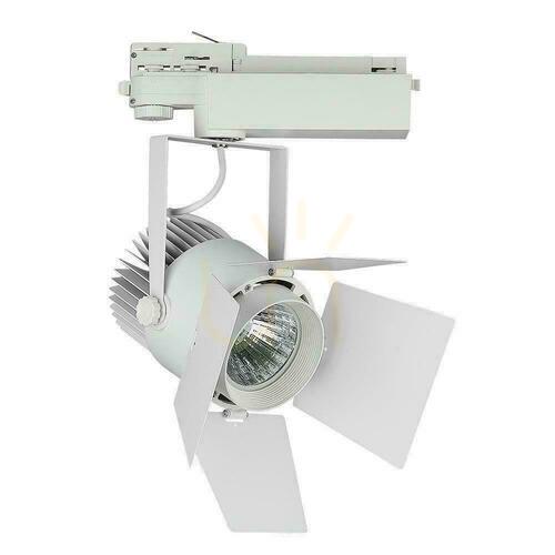 Jelölje be V-TAC VT-433-W sínes spotlámpa 33 W LED Samsung COB 3 fázisú fehér 3000 K 2640 lm CRI 90+