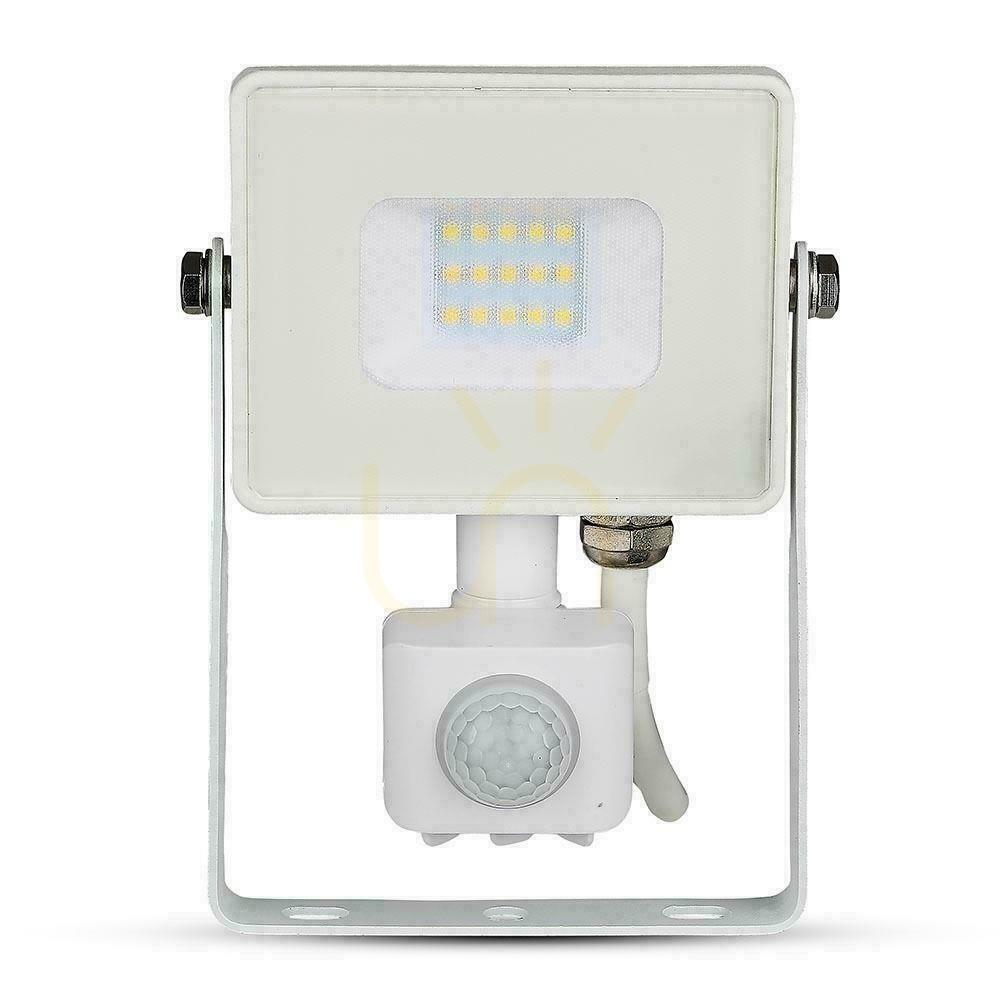 Jelölje be V-TAC LED projektor 10W SAMSUNG CHIP Mozgásérzékelő Cut-OFF funkció Fehér VT-10-S-W 4000K 800lm 5 év garancia V-TAC LED projektor 10W SAMSUNG CHIP Mozgásérzékelő Cut-OFF funkció Fehér VT-10-S-W 4000K 800lm 5 év garancia