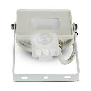 V-TAC LED projektor 10W SAMSUNG CHIP Mozgásérzékelő Cut-OFF funkció Fehér VT-10-S-W 6400K 800lm 5 év garancia small 1