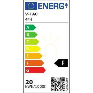 V-TAC 20W SAMSUNG CHIP fehér VT-20-W LED projektor 6400K 1600lm 5 év garancia small 8